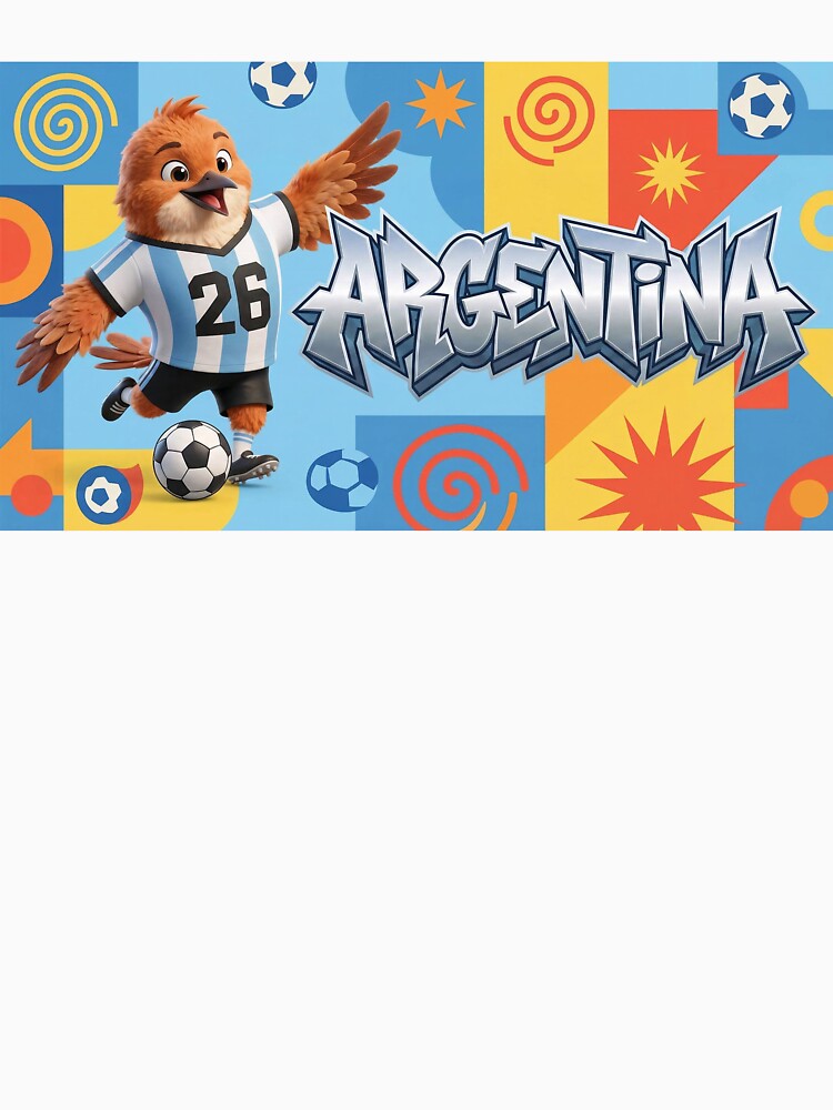 World Cup 2026 Argentina Soccer Team Fan Art by Jesús Iachini