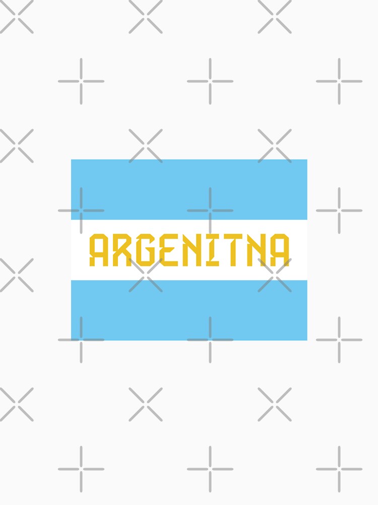 Argentina world cup fan shirt by M-IN