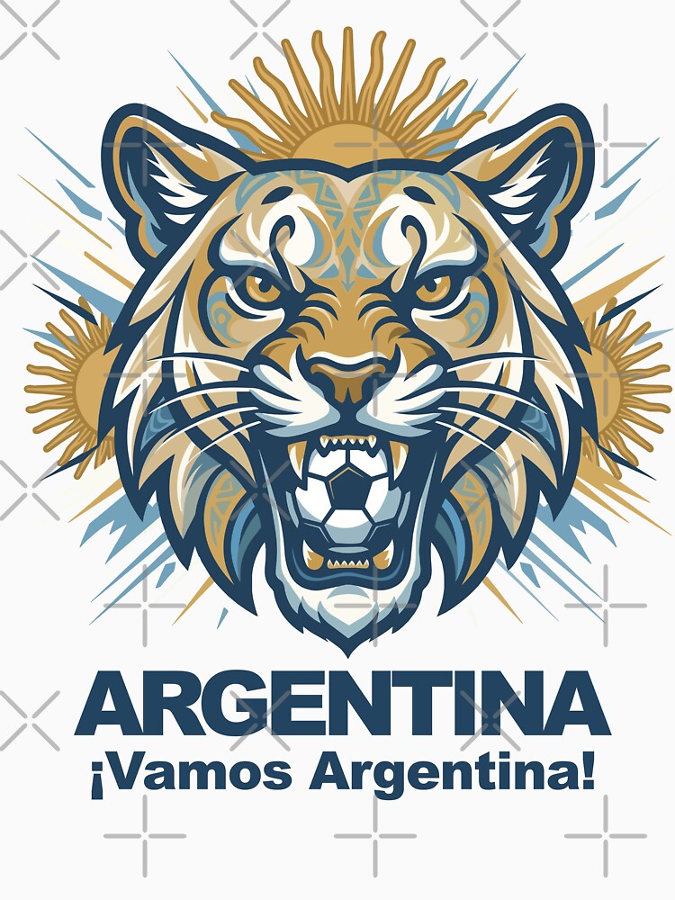 World Cup Argentina Football Tiger by MarcV88