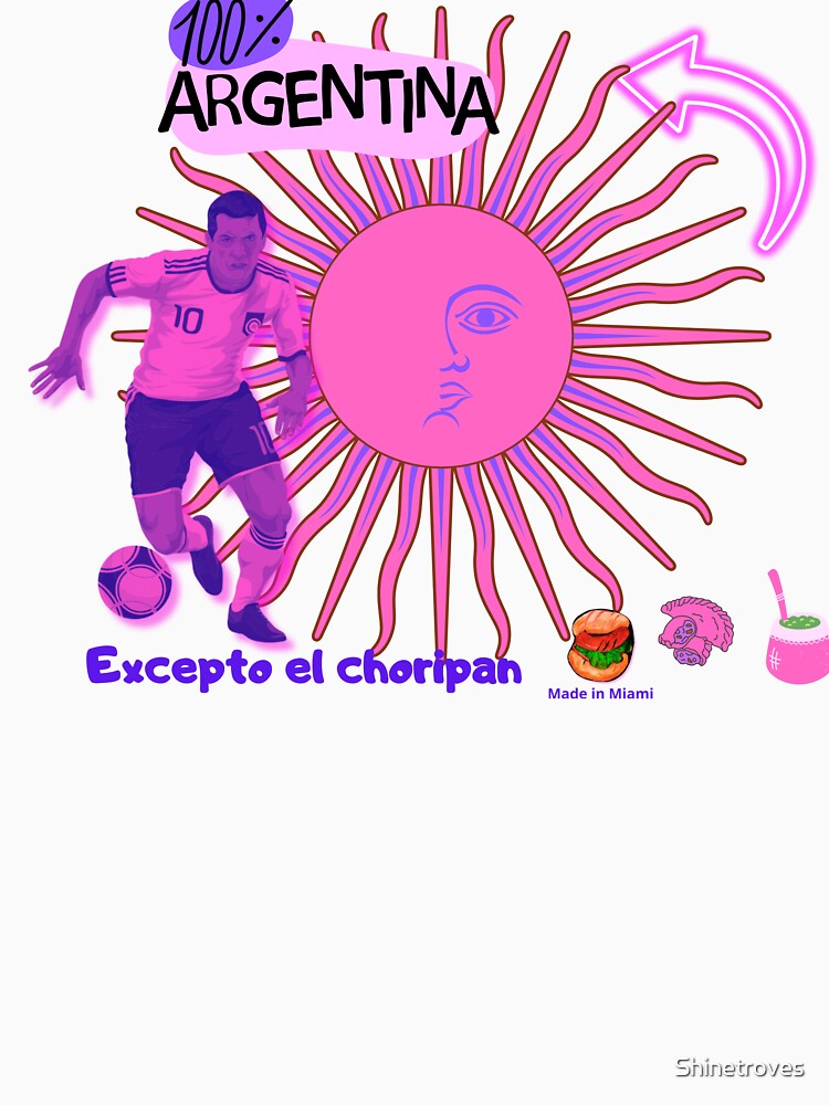Great design Argentinian  soccer by Shinetroves