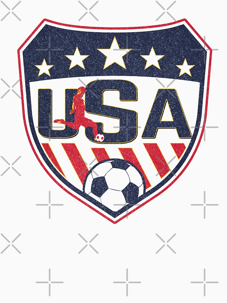 USA Soccer Vintage Logo by fermo