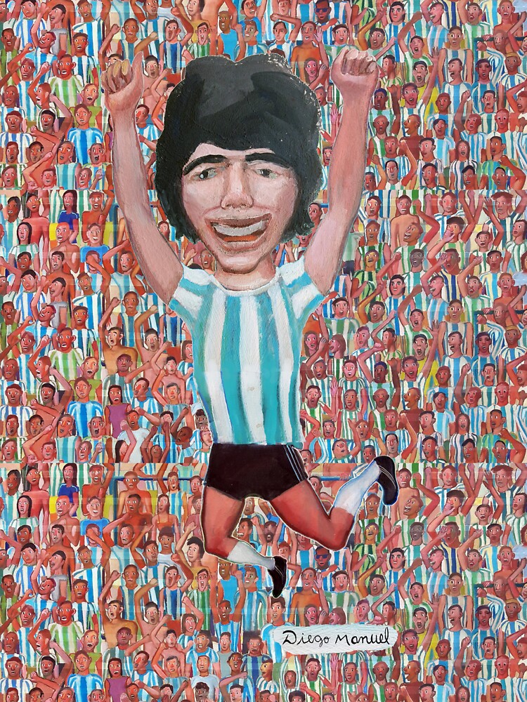 Argentina goal! by Diego Manuel Rodriguez