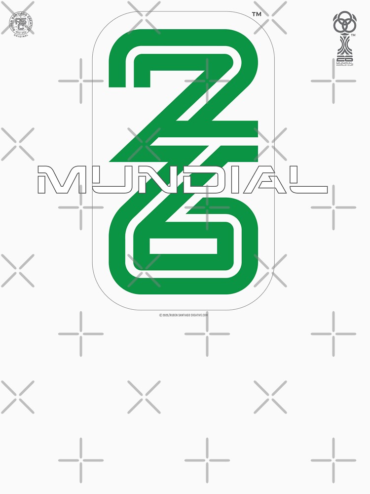 26 Mundial Soccer – Green Minimalist Football Graphic-Logo by RSC-STORE