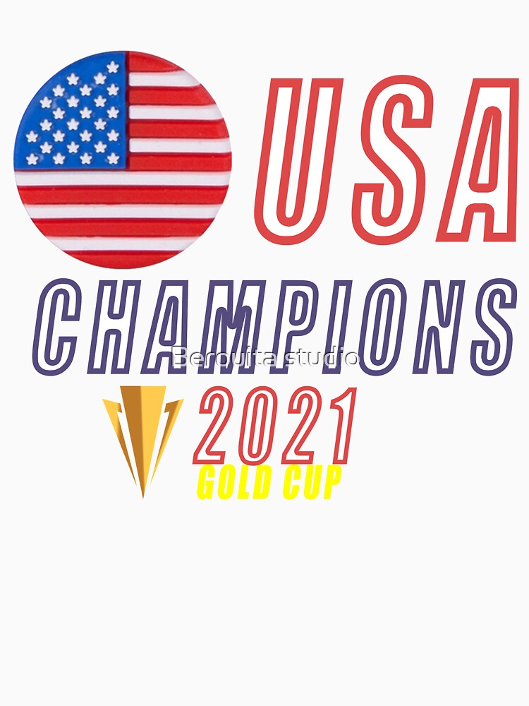 Usa soccer 2021 champions concacaf gold cup by Berouita studio
