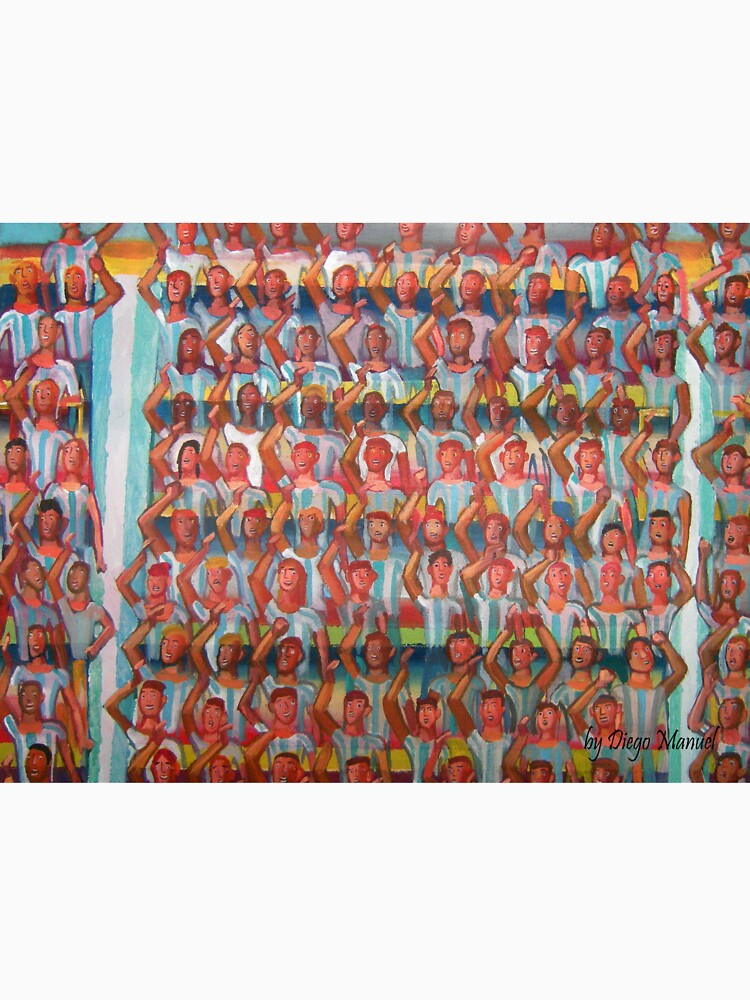 The football fans of Argentina by Diego Manuel Rodriguez