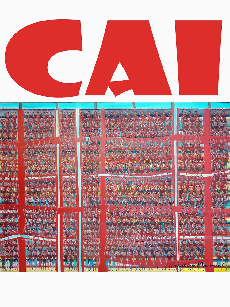 CAI. Great red grandstand by Diego Manuel Rodriguez