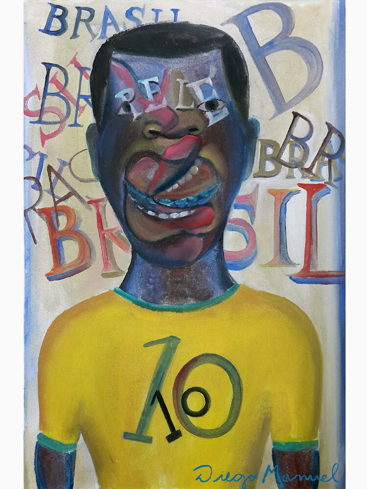 The king of football by Diego Manuel Rodriguez