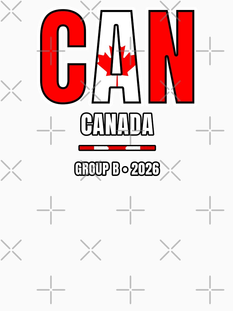 Canada 2026 Football Shirt | CAN Canada Soccer Fan Apparel | Canada National Team Supporter Tee | Football 2026 Gift by The Hairy Melon