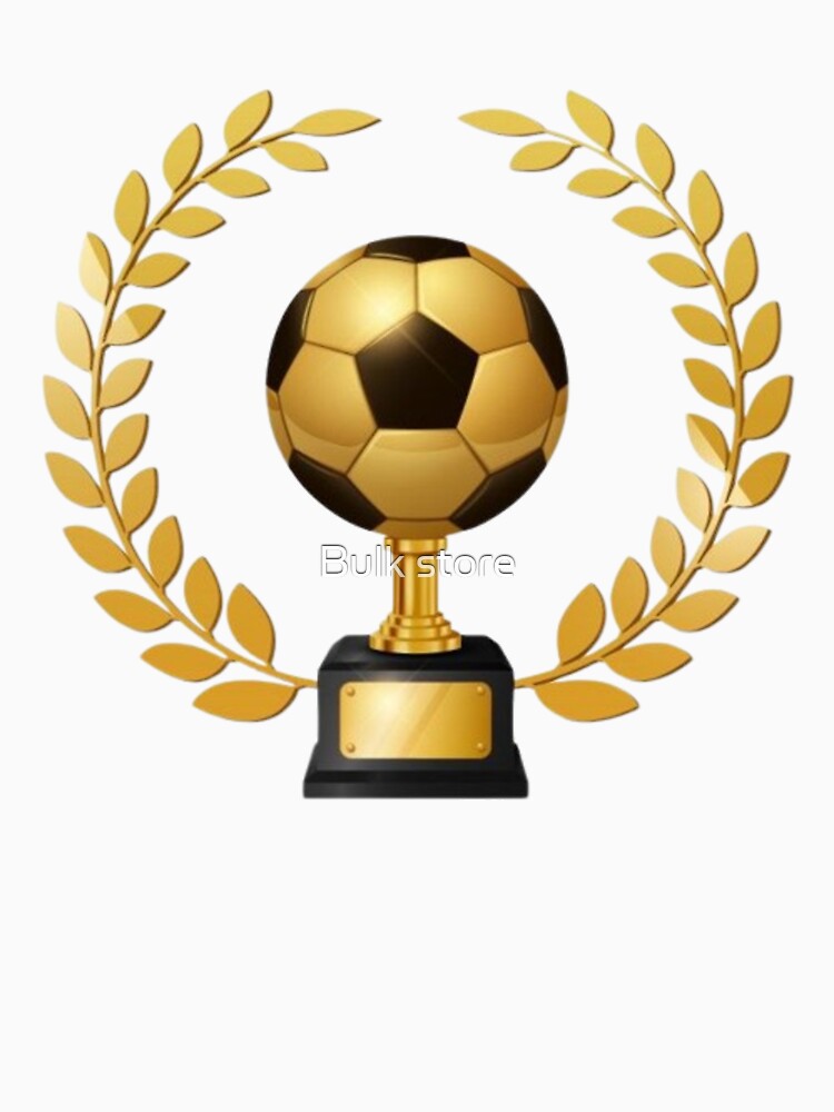 Golden Soccer Trophy and Wreath by Bulk store