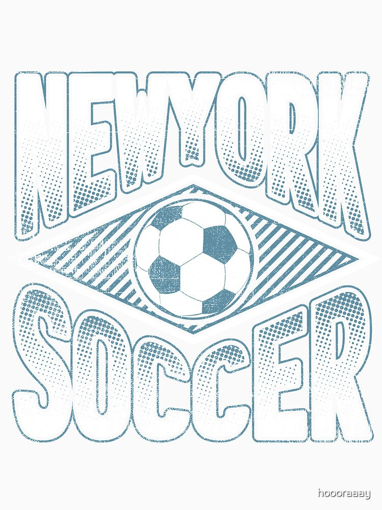 New York Soccer t shirt by hoooraaay