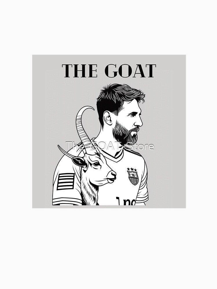 The GOAT Messi Futbol Soccer Artwork by The-GOAT-Store