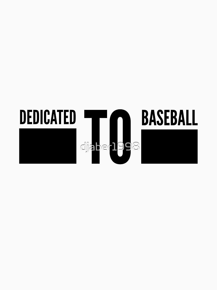 DEDICATED TO BASEBALL by djaber1998