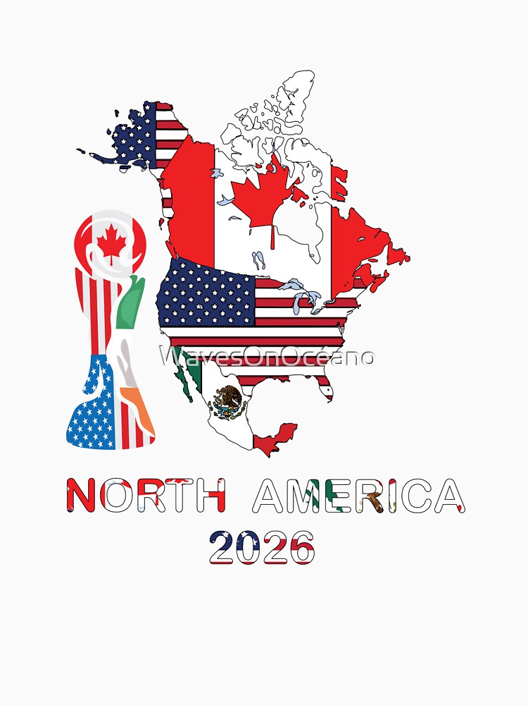 2026 North America Football Massive Event Soccer Ball by WavesOnOcéano
