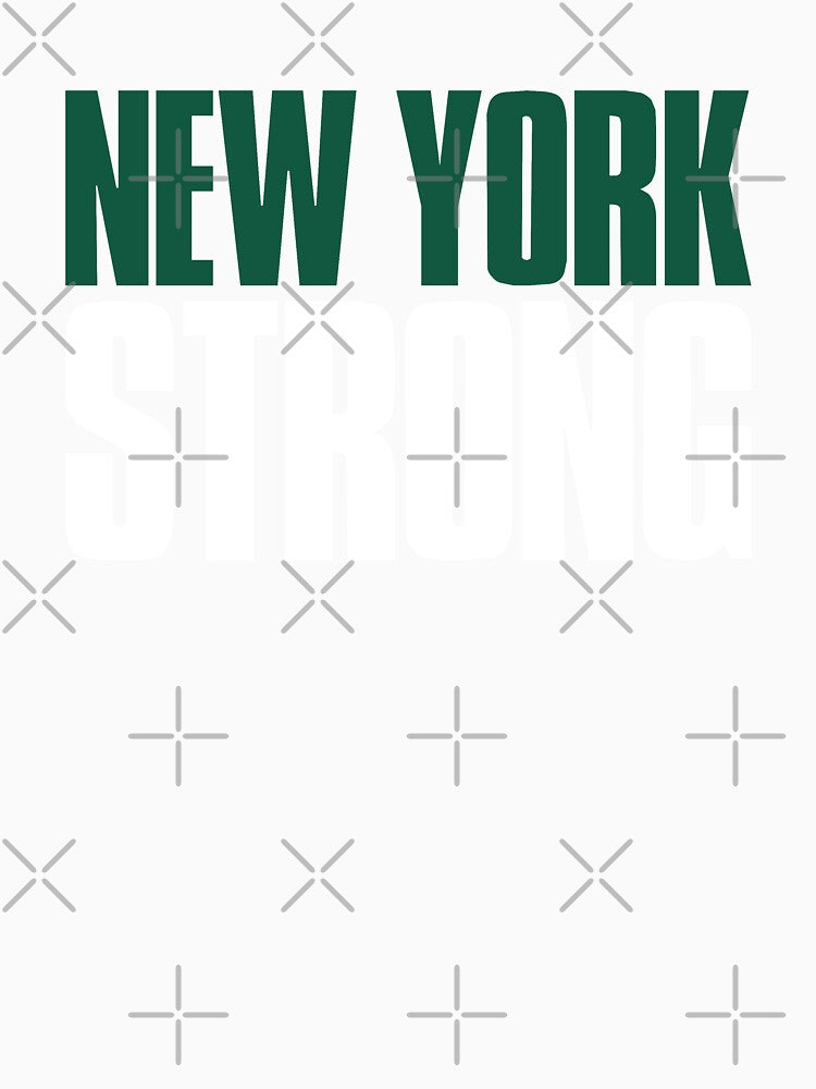New York Strong Sports Fan Green by elhefe