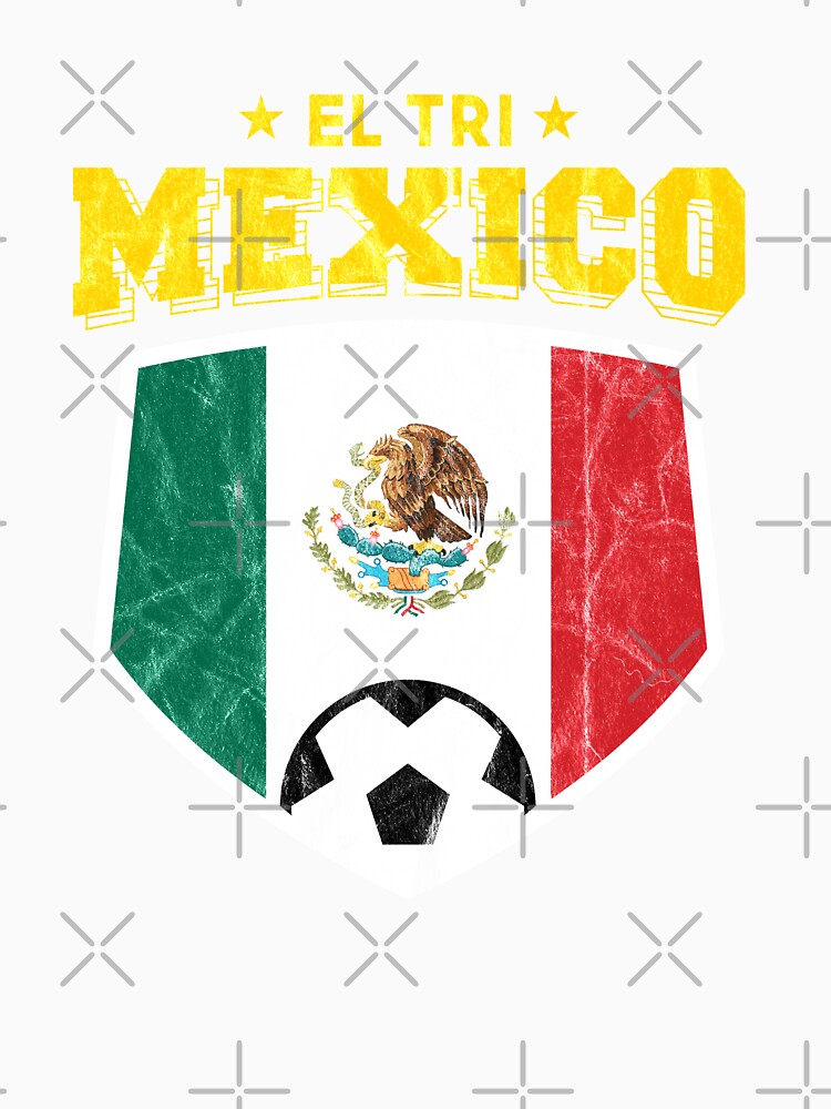 El Tri Mexico Football National Flag T Shirt World Soccer Jersey Cup by screenworks