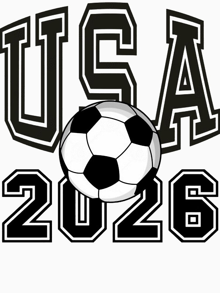 USA soccer ball American world cup 2026 fan by ChrisyBonanno