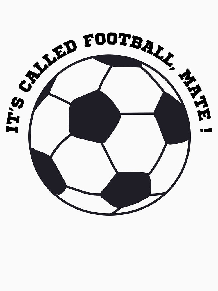It's Called Football, Mate! USA vs UK World Cup 2026 Soccer Ball by HYPNK