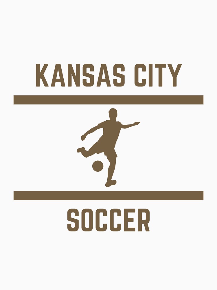 Gold Color Kansas City Soccer by IssaraStudio