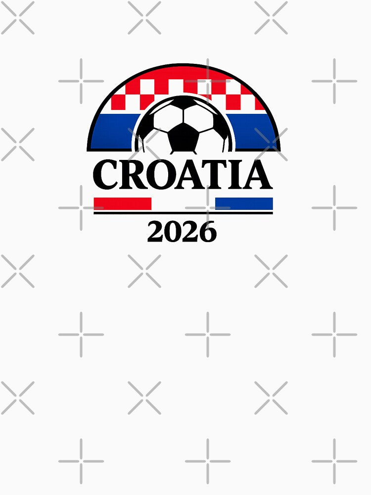 Croatia 2026 Soccer Design by postmarkpaw