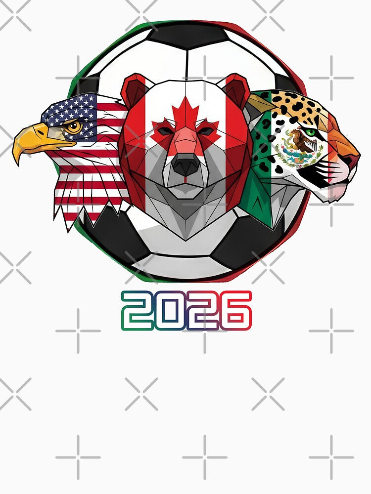 North American Soccer Animals 2026 by ArtsMichalShop