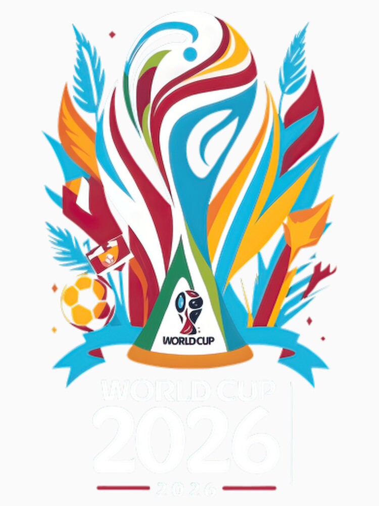 Colorful Soccer Trophy 2026 International Football Fan Classic T-Shirt by BlitCrankMath