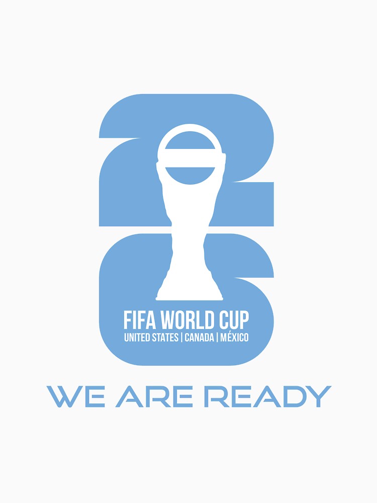 Argentina World Cup 2026 We Are Ready Trophy Sticker by topprinting