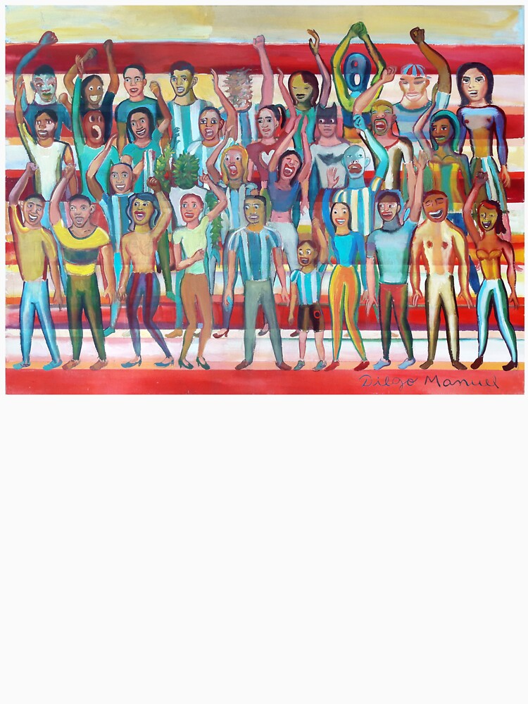 Hinchada multicolor by Diego Manuel Rodriguez