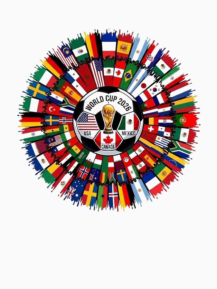 Vibrant 2026 World Cup International Flag Splash by Deviantfant