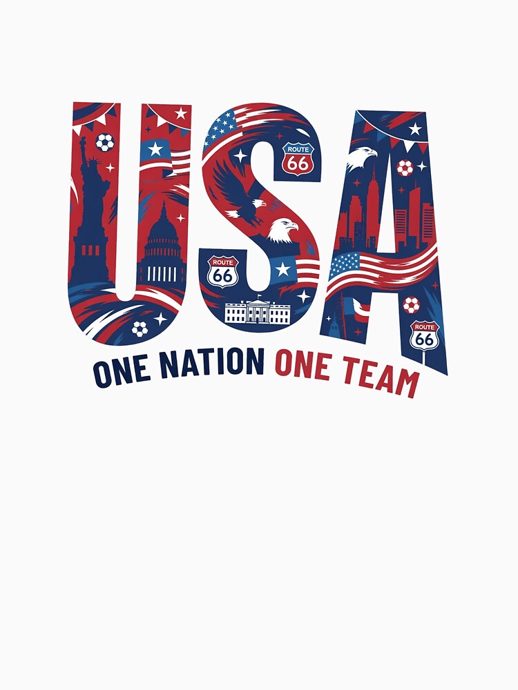 World Cup 2026, USA Soccer Fan, Country Football by ToscaSamShop
