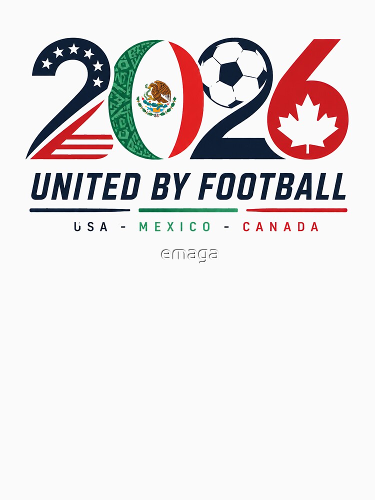 United by Football 2026 Soccer Design by emaga