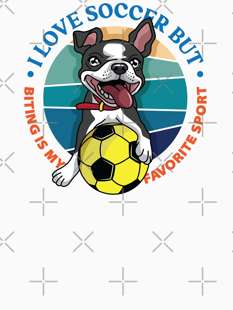 Boston Terrier - Biting is my favorite sport by spacedowl