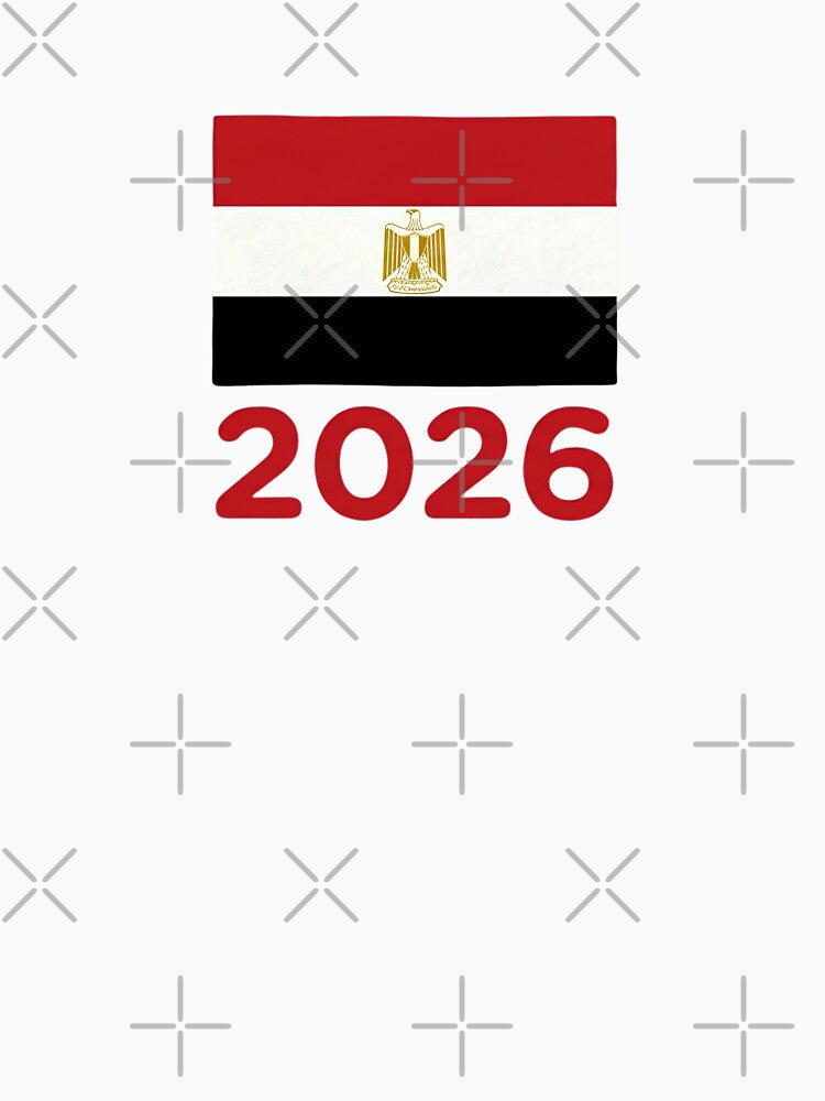 Egypt Flag 2026 Soccer Fan Shirt | Egypt Football Supporter Design, Soccer Fan Shirt, Stickers, Mugs, Tapestry by 21 Tulips