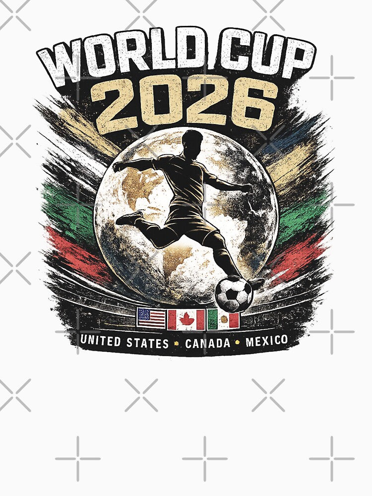 Soccer World Cup 2026 Vintage Sports Graphic by Biljana LOVE 4 YOU