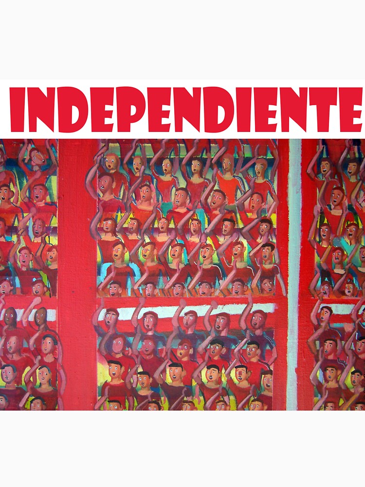 Independiente. Great red grandstand by Diego Manuel Rodriguez
