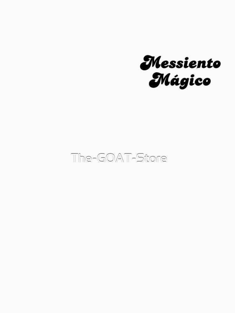 Messiento Mágico soccer futbol quote art by The-GOAT-Store