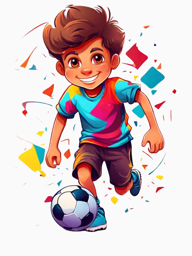 Playing Football - Love Soccer by Allentee