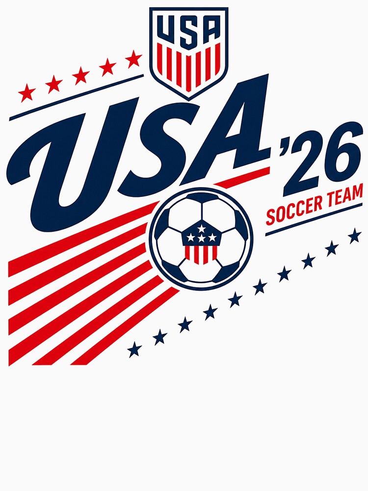 USA Soccer World Cup 2026, USA Soccer Team, American Football- USA World Cup 2026 by EiruDamian