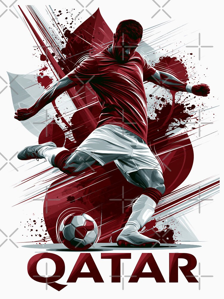 Qatar Soccer by StudioRedKoala