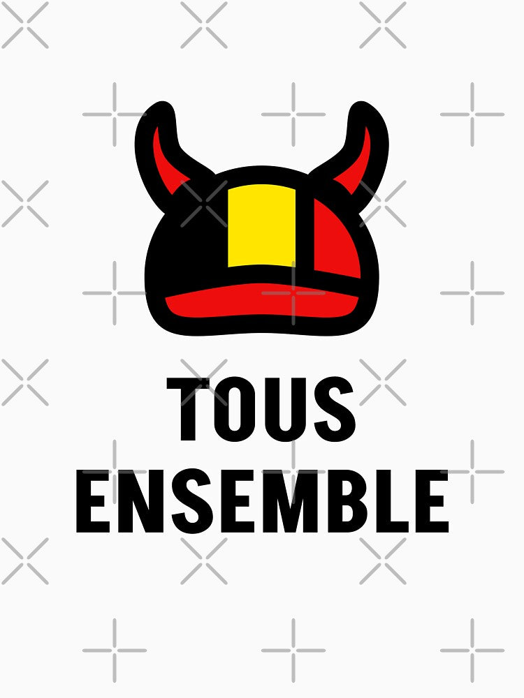 Tous Ensemble Belgian Red Devils National Soccer Team by BelgianDrip