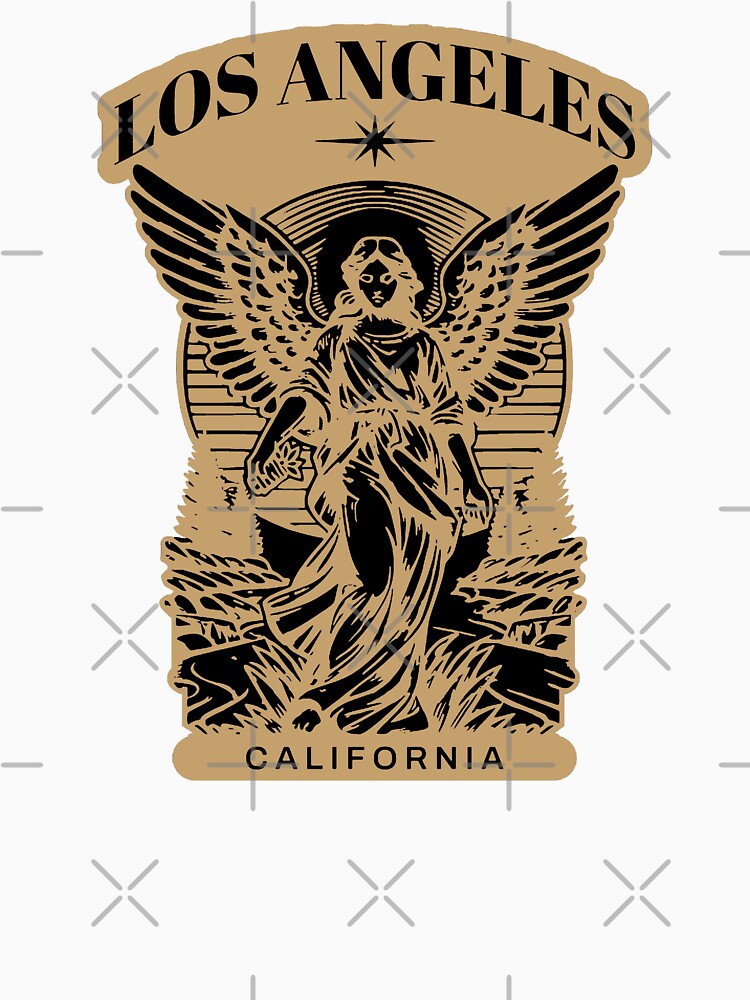 Los Angeles gold angel animated alt by VRedBaller