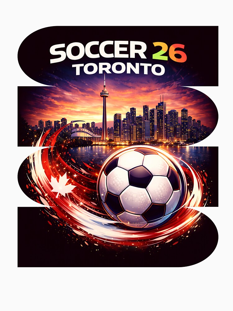 Toronto Soccer 2026 Shirt, Soccer 26 Toronto ON Fan Tee, Toronto Canada Soccer Graphic by MK-Charlie