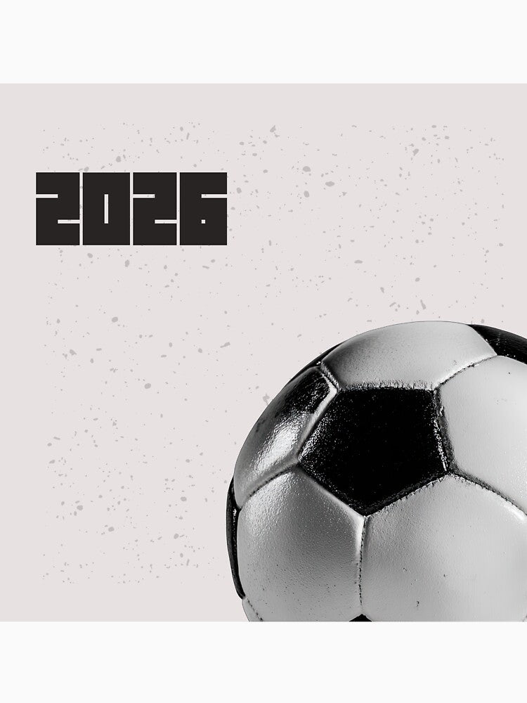 2026 world cup soccer ball football fan design by Shey-B