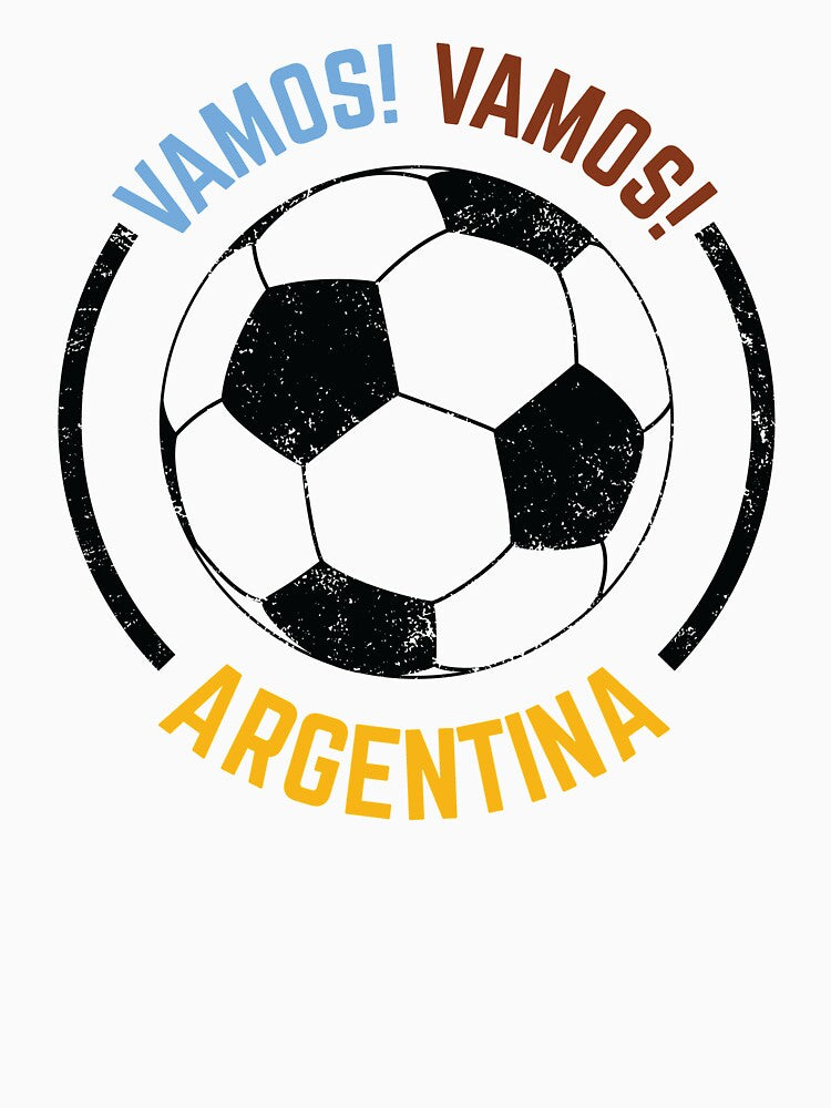 Vamos Vamos Argentina Soccer Futbol by The Junto Shop