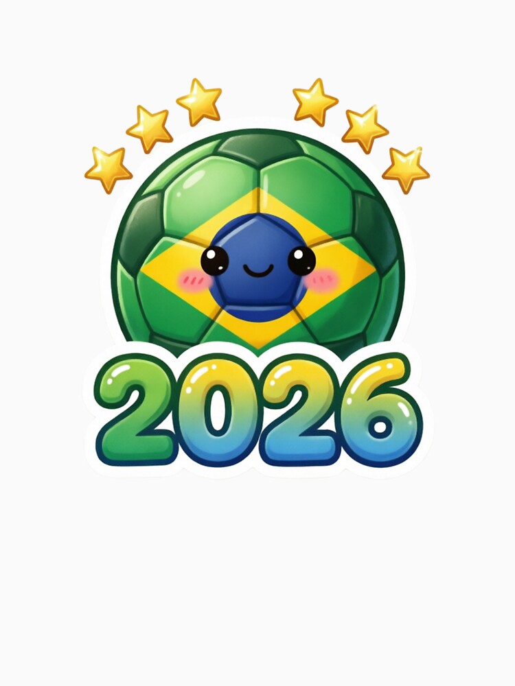 Brazil World Cup 2026 sticker by YoyoTinyWorld