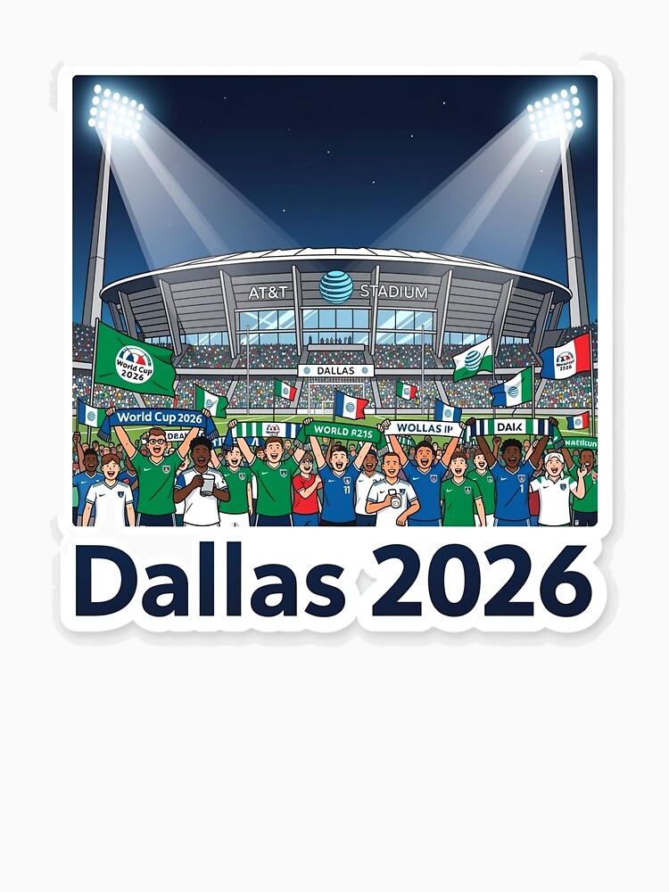Dallas 2026 Stadium Soccer by Modefissi