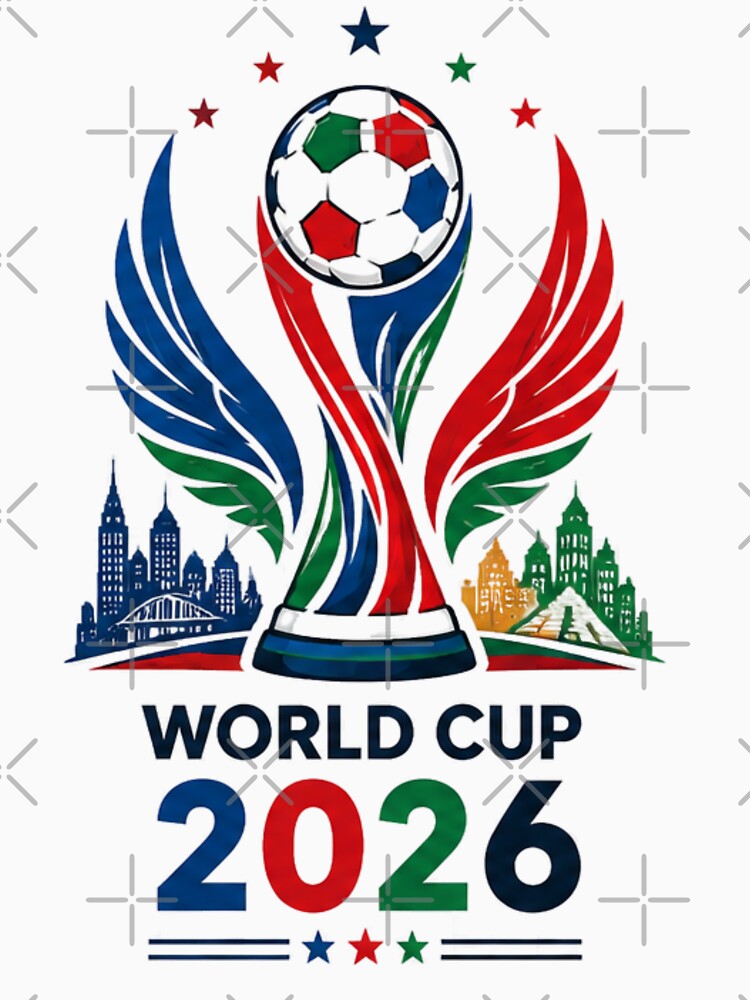 Aesthetic USA 2026 Cup North America Sticker, Phonecase for Laptop, İphone, t-shirt by SoLOriensStudio