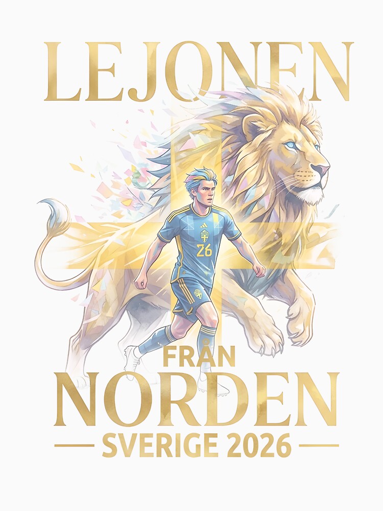 Lejonen Fran Norden Sweden World Cup 2026 by VoidAnimeStudio
