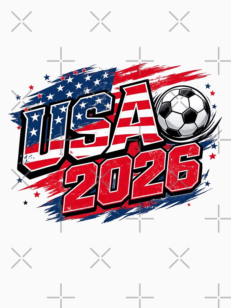 Football World Championship 2026 Soccer Team USA by Thread&Fable