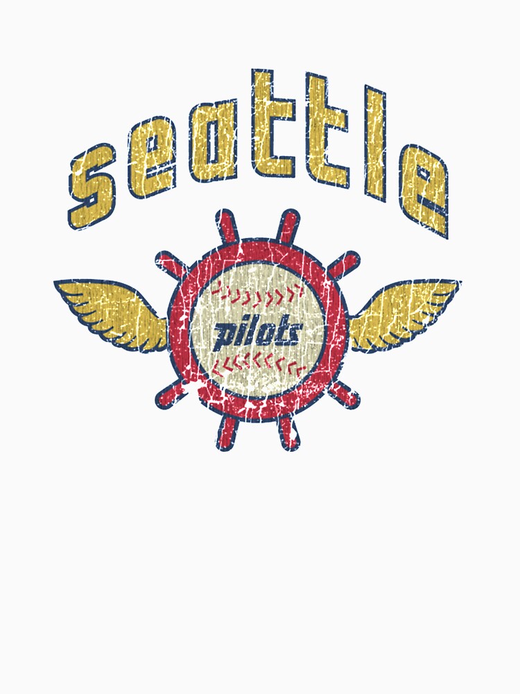 Seattle Pil0ts Baseball Vintage Baseball - T- by lowerslinettex