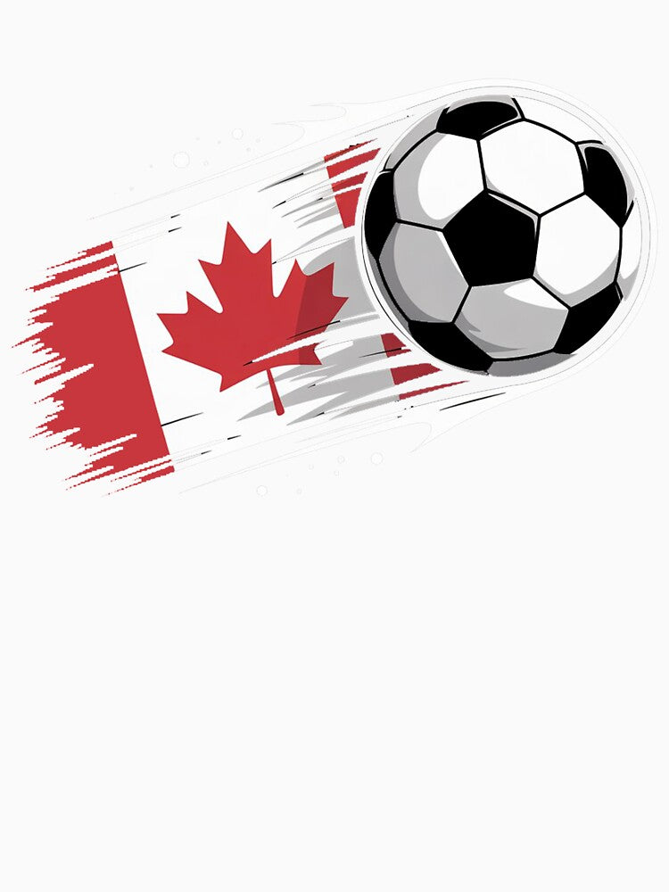 Canada Soccer Pride Maple Leaf Football Fan by QuiteOrbit